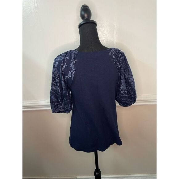 NWT Maurices Navy Charleston Top Size X-Small - Picture 2 of 7